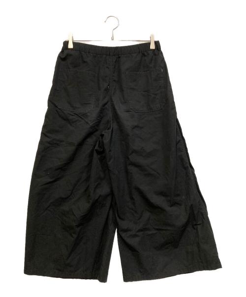 LAD MUSICIAN（ラッドミュージシャン）LAD MUSICIAN (ラッドミュージシャン) 2TUCK WIDE CROPPED PANTS ブラック サイズ:SIZE 42の古着・服飾アイテム