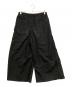 LAD MUSICIAN (ラッドミュージシャン) 2TUCK WIDE CROPPED PANTS ブラック サイズ:SIZE 42：6000円