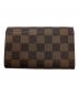 LOUIS VUITTON (ルイ ヴィトン) ダミエ ポルトモネ・ビエ・トレゾール サイズ:表記なし：7000円