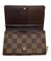 中古・古着 LOUIS VUITTON (ルイ ヴィトン) ダミエ ポルトモネ・ビエ・トレゾール サイズ:表記なし：7000円