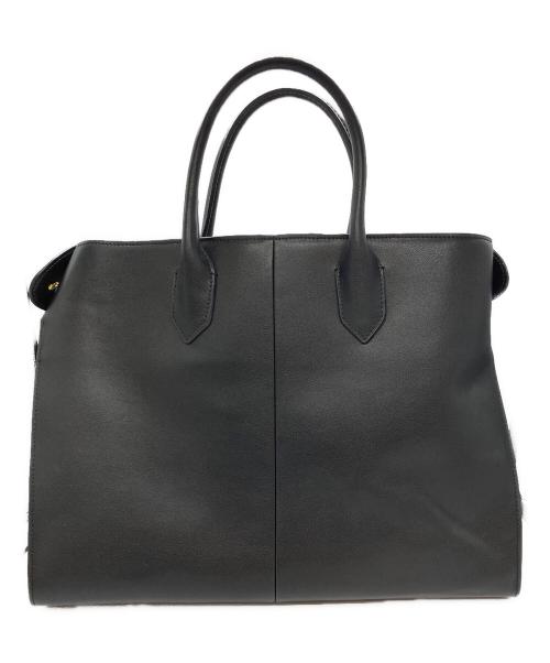 ROPE（ロペ）ROPE (ロペ) サイドメタルビッグトート ブラックの古着・服飾アイテム