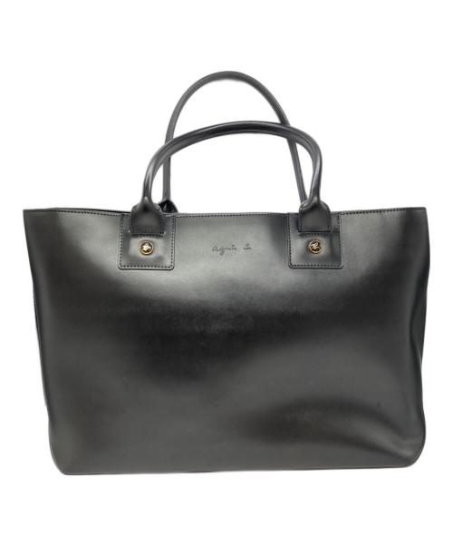 agnes b voyage（アニエスベーボヤージュ）agnes b voyage (アニエスベーボヤージュ) ハンドバッグ ブラックの古着・服飾アイテム