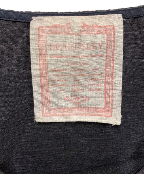 BEARDSLEY（ビアズリー）BEARDSLEY (ビアズリー) ノースリーブブラウス ネイビー サイズ:SIZE Sの古着・服飾アイテム