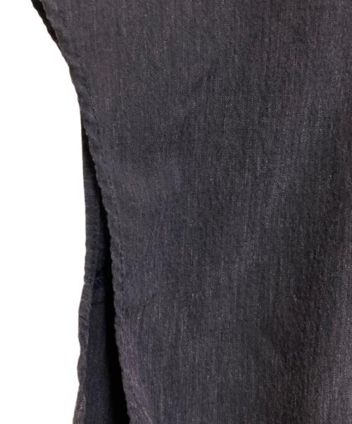 BEARDSLEY（ビアズリー）BEARDSLEY (ビアズリー) ノースリーブブラウス ネイビー サイズ:SIZE Sの古着・服飾アイテム