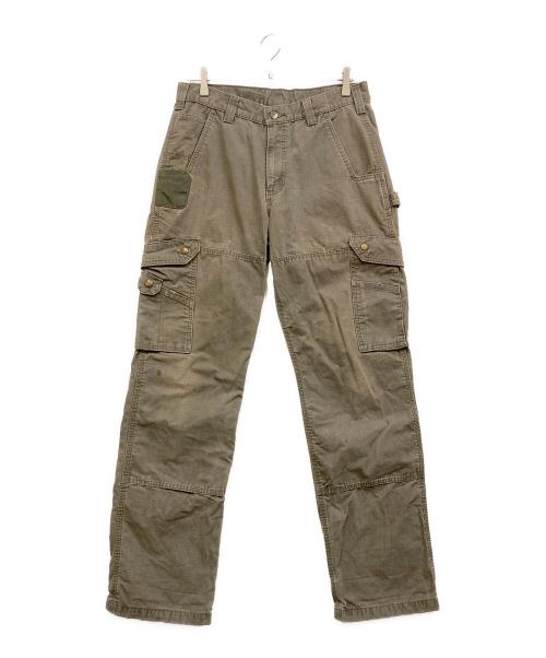 CarHartt（カーハート）CarHartt (カーハート) リップストップカーゴペインターパンツ カーキ サイズ:32×34の古着・服飾アイテム