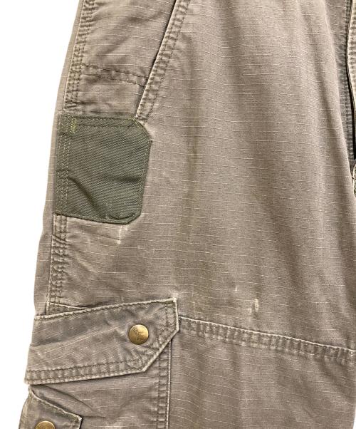 CarHartt（カーハート）CarHartt (カーハート) リップストップカーゴペインターパンツ カーキ サイズ:32×34の古着・服飾アイテム
