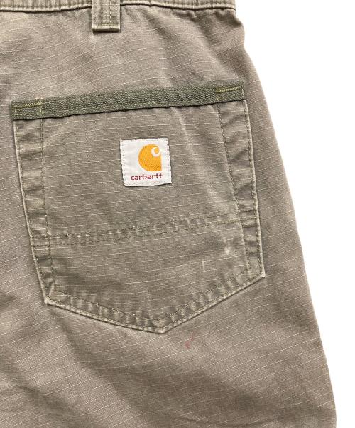 CarHartt（カーハート）CarHartt (カーハート) リップストップカーゴペインターパンツ カーキ サイズ:32×34の古着・服飾アイテム
