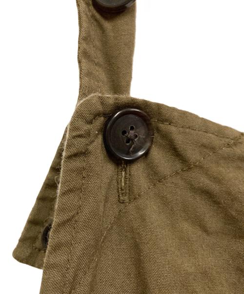 YAECA（ヤエカ）YAECA (ヤエカ) コットンラミーサロペット グリーン サイズ:Sの古着・服飾アイテム