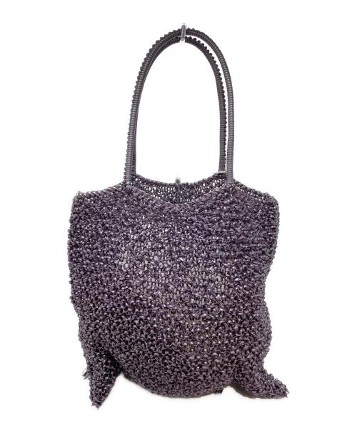 ANTEPRIMA（アンテプリマ）ANTEPRIMA (アンテプリマ) マットスクエアワイヤーバッグ パープルの古着・服飾アイテム