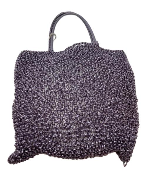 ANTEPRIMA（アンテプリマ）ANTEPRIMA (アンテプリマ) マットスクエアワイヤーバッグ パープルの古着・服飾アイテム