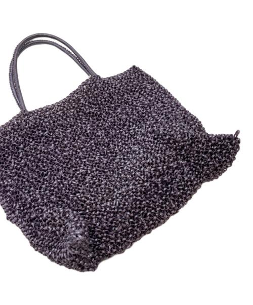 ANTEPRIMA（アンテプリマ）ANTEPRIMA (アンテプリマ) マットスクエアワイヤーバッグ パープルの古着・服飾アイテム