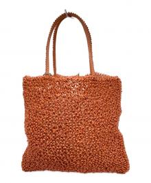 ANTEPRIMA（アンテプリマ）の古着「マットスクエアワイヤーバッグ」｜オレンジ