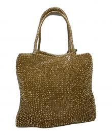 ANTEPRIMA（アンテプリマ）の古着「スタンダードスクエアワイヤーバッグ」｜ゴールド