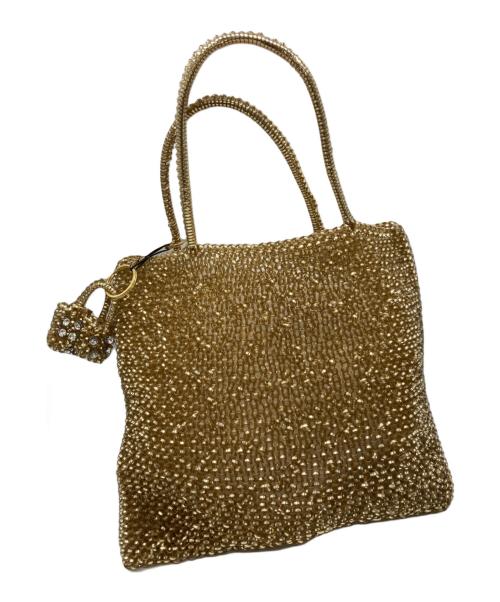 ANTEPRIMA（アンテプリマ）ANTEPRIMA (アンテプリマ) スタンダードスクエアワイヤーバッグ ゴールドの古着・服飾アイテム