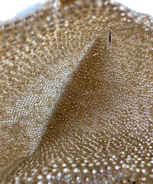 ANTEPRIMA（アンテプリマ）ANTEPRIMA (アンテプリマ) スタンダードスクエアワイヤーバッグ ゴールドの古着・服飾アイテム