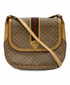 GUCCIグッチ）の古着「ショルダーバッグ」｜ベージュ