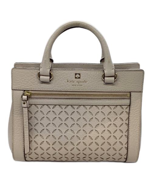Kate Spade（ケイトスペード）Kate Spade (ケイトスペード) ロミーペリレーンショルダーバッグ ベージュの古着・服飾アイテム