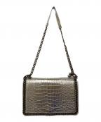 MODE FOURRUREモードフルーレ）の古着「チェーンレザーバッグ」｜シルバー