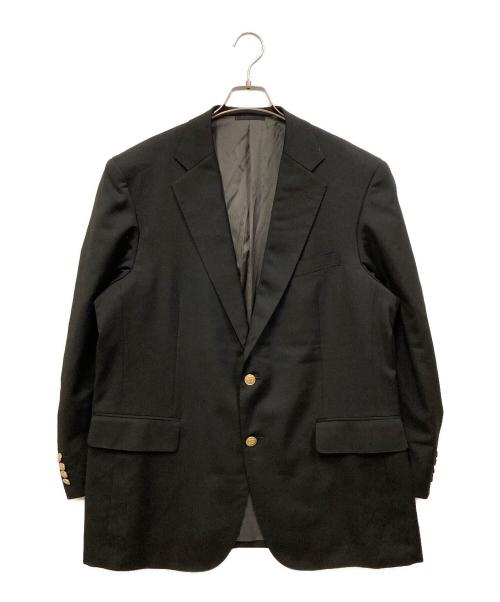 BURBERRY LONDON（バーバリーロンドン）BURBERRY LONDON (バーバリーロンドン) ロゴボタンテーラードジャケット ブラック サイズ:表記なしの古着・服飾アイテム