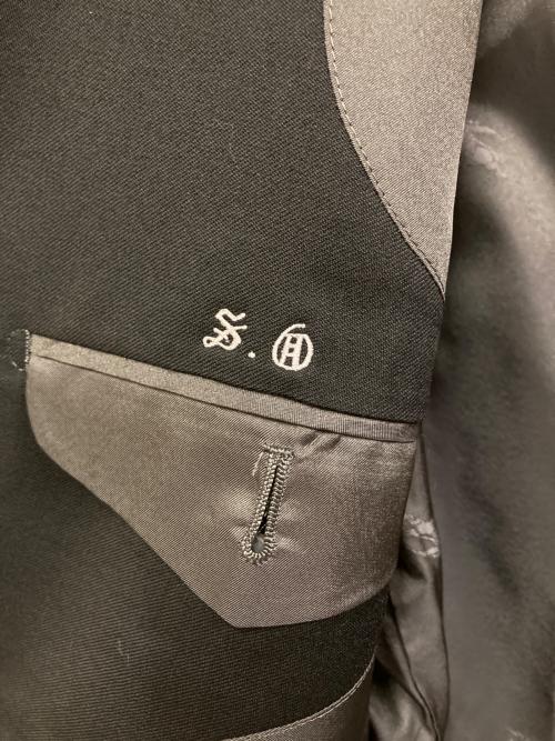 BURBERRY LONDON（バーバリーロンドン）BURBERRY LONDON (バーバリーロンドン) ロゴボタンテーラードジャケット ブラック サイズ:表記なしの古着・服飾アイテム