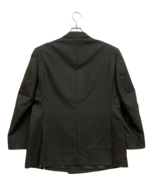 Burberry's（バーバリー）Burberry's (バーバリーズ) デザインダブルジャケット ブラック サイズ:表記なしの古着・服飾アイテム