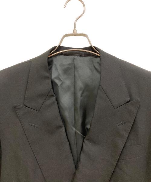 Burberry's（バーバリー）Burberry's (バーバリーズ) デザインダブルジャケット ブラック サイズ:表記なしの古着・服飾アイテム