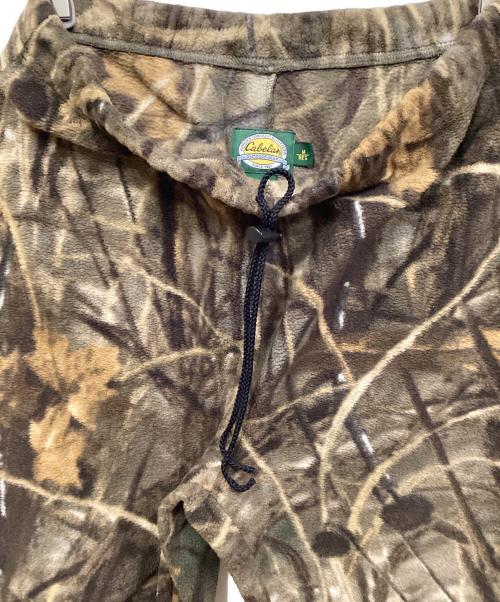 Cabela's（カベラス）cabela's (カベラス) リアルツリー柄フリースパンツ カーキ サイズ:SIZE Mの古着・服飾アイテム