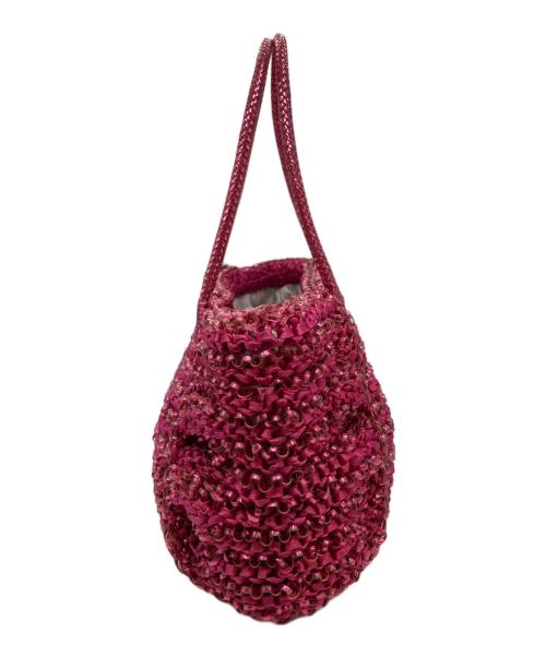 ANTEPRIMA（アンテプリマ）ANTEPRIMA (アンテプリマ) カリーナワイヤーハンドバッグ ピンクの古着・服飾アイテム