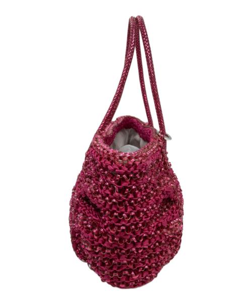 ANTEPRIMA（アンテプリマ）ANTEPRIMA (アンテプリマ) カリーナワイヤーハンドバッグ ピンクの古着・服飾アイテム