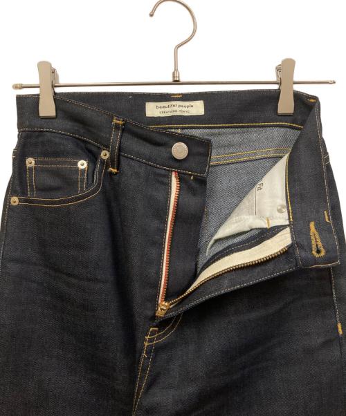 beautiful people（ビューティフルピープル）beautiful people (ビューティフルピープル) selvage denim woman fits インディゴ サイズ:SIZE 34の古着・服飾アイテム