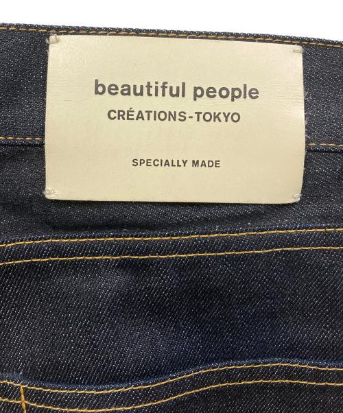 beautiful people（ビューティフルピープル）beautiful people (ビューティフルピープル) selvage denim woman fits インディゴ サイズ:SIZE 34の古着・服飾アイテム