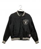 NFL×AVIREXエヌエフエル×アヴィレックス）の古着「スタジャン」｜ブラック
