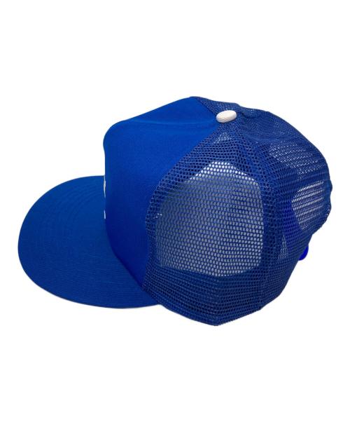 MLB（エムエルビー）MLB (エムエルビー) メッシュキャップ ブルーの古着・服飾アイテム