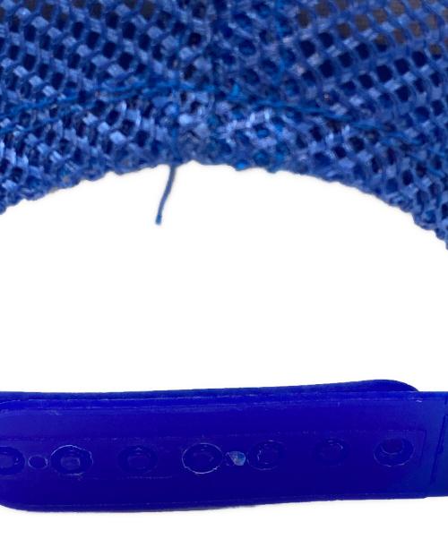 MLB（エムエルビー）MLB (エムエルビー) メッシュキャップ ブルーの古着・服飾アイテム