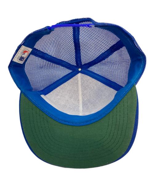 MLB（エムエルビー）MLB (エムエルビー) メッシュキャップ ブルーの古着・服飾アイテム