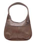 COACHコーチ）の古着「エルゴワンショルダーバッグ」｜ブラウン