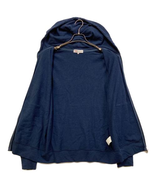 VAN JAC（ヴァン・ヂャケット）VAN JAC (ヴァン) ジップパーカー ネイビー サイズ:Lの古着・服飾アイテム