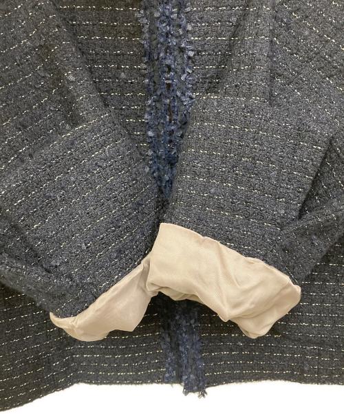 NOLLEY'S（ノーリーズ）NOLLEY'S (ノーリース) ツイードセットアップ ネイビー サイズ:SIZE 40の古着・服飾アイテム