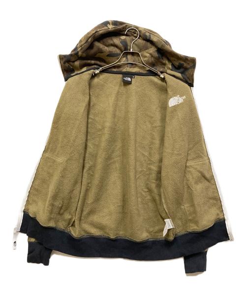 THE NORTH FACE（ザ ノース フェイス）THE NORTH FACE (ザ ノース フェイス) Novelty Rearview FullZip Hoodie カーキ サイズ:Sの古着・服飾アイテム