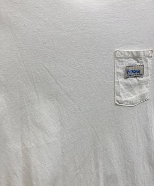 Patagonia（パタゴニア）Patagonia (パタゴニア) ウォーター・ピープル・オーガニック・ポケット・Tシャツ ホワイト サイズ:ＸＳの古着・服飾アイテム