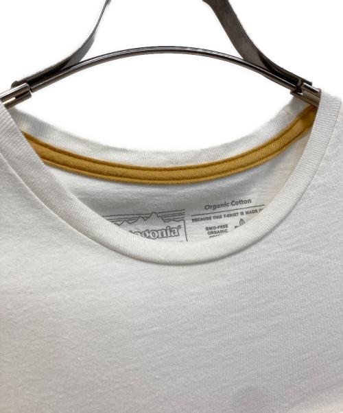 Patagonia（パタゴニア）Patagonia (パタゴニア) ウォーター・ピープル・オーガニック・ポケット・Tシャツ ホワイト サイズ:ＸＳの古着・服飾アイテム
