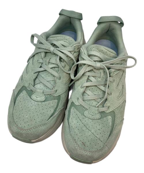 HOKAONEONE（ホカオネオネ）HOKAONEONE (ホカオネオネ) CLIFTON L SUEDE グリーン サイズ:SIZE 27.5cmの古着・服飾アイテム