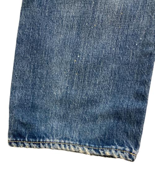 Hysteric Glamour（ヒステリックグラマー）Hysteric Glamour (ヒステリックグラマー) ダメージ加工スタッズデニムパンツ インディゴ サイズ:W31の古着・服飾アイテム