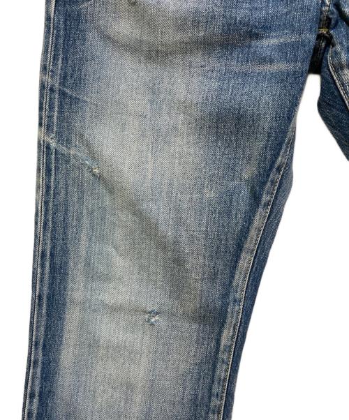 Hysteric Glamour（ヒステリックグラマー）Hysteric Glamour (ヒステリックグラマー) ダメージ加工スタッズデニムパンツ インディゴ サイズ:W31の古着・服飾アイテム