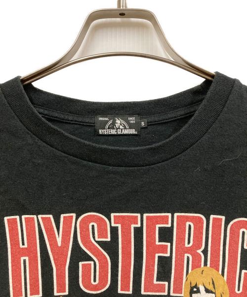 Hysteric Glamour（ヒステリックグラマー）Hysteric Glamour (ヒステリックグラマー) LAB SOUNDS プリント クルーネック Tシャツ ブラック サイズ:SIZE Sの古着・服飾アイテム