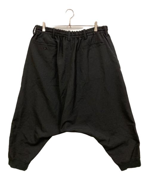 s'yte（サイト）s'yte (サイト) PE/STRETCH TWILL HEM RIB BALLOON SARUEL PANTS ブラック サイズ:SIZE 3の古着・服飾アイテム