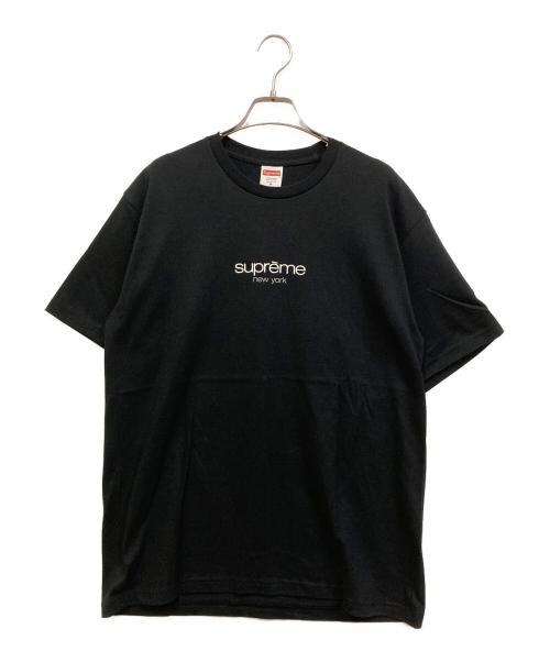 SUPREME（シュプリーム）Supreme (シュプリーム) Classic Logo Tee ブラック サイズ:SIZE Mの古着・服飾アイテム
