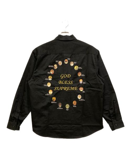 SUPREME（シュプリーム）SUPREME (シュプリーム) Our Lady Work Shirt ブラック サイズ:Mの古着・服飾アイテム