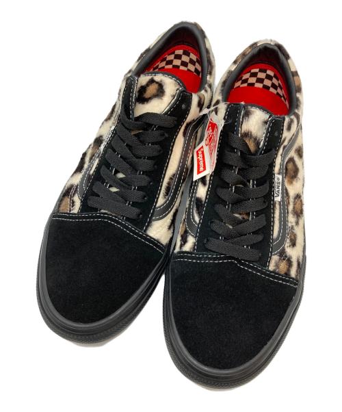 SUPREME（シュプリーム）Supreme (シュプリーム) VANS (バンズ) Leopard Old Skool ブラック×ベージュ サイズ:SIZE 27cmの古着・服飾アイテム