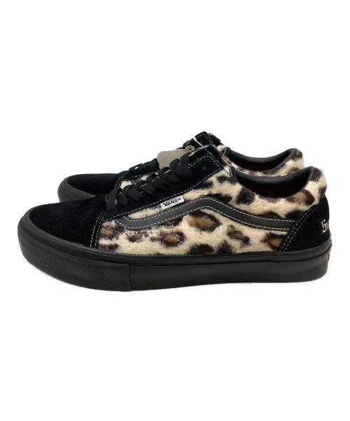 SUPREME（シュプリーム）Supreme (シュプリーム) VANS (バンズ) Leopard Old Skool ブラック×ベージュ サイズ:SIZE 27cmの古着・服飾アイテム